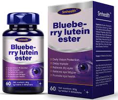 Blueberry Lutein Ester – Soin Complet des Yeux pour une Vue Claire, Confortable et Protégée Naturellement !